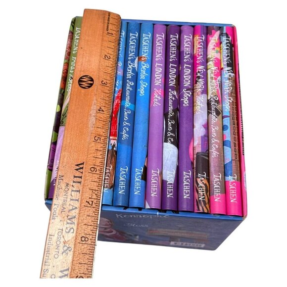 Tashens Paris London Berline New York 12 Book Boxset Softcover 4 Cities - Picture 16 of 16